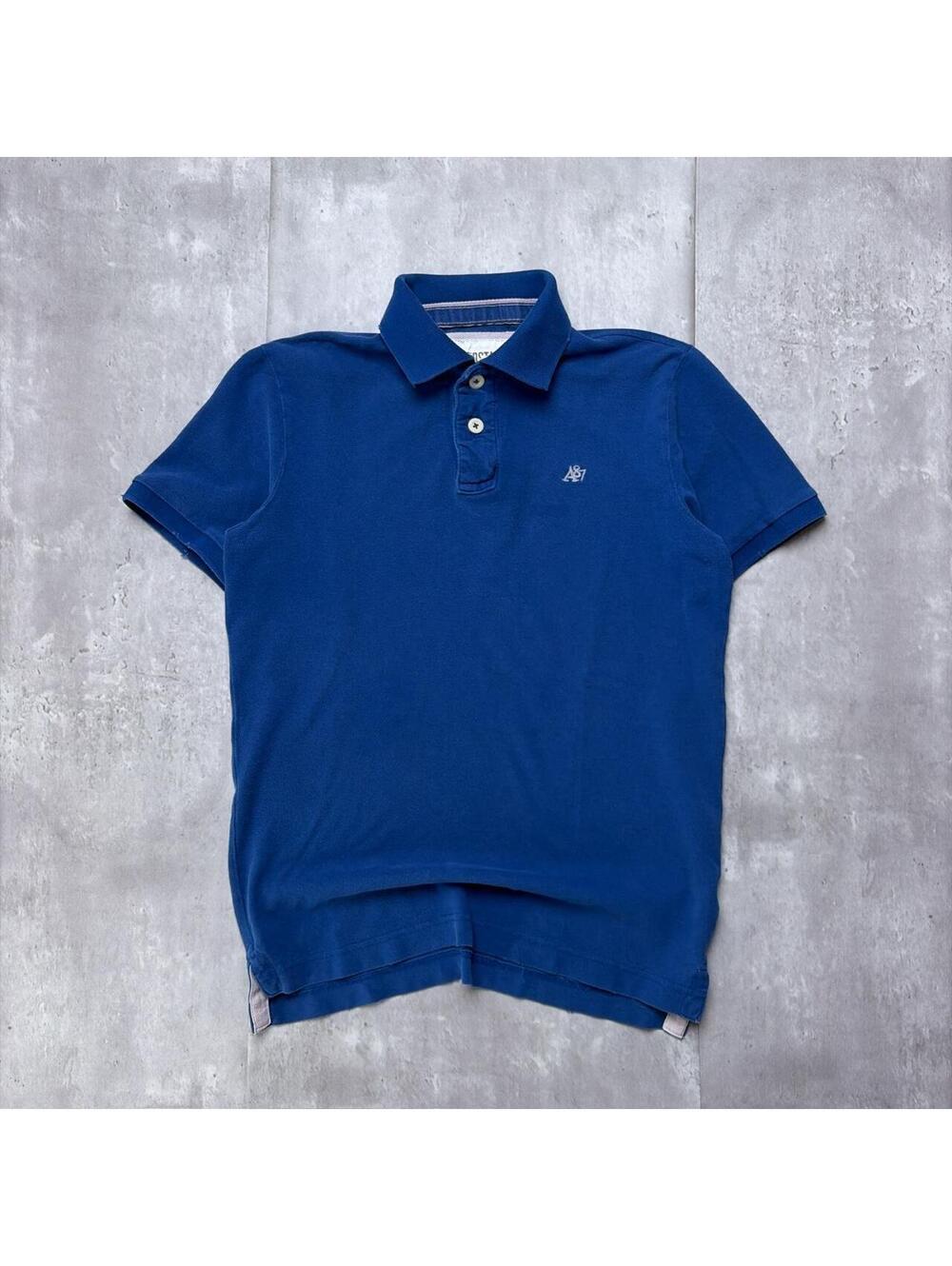 Y2K Blue Aeropostale Grunge Skater Polo Shirt